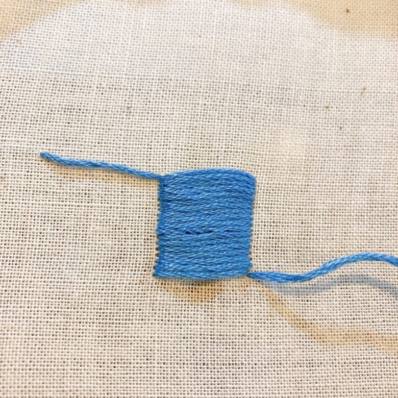 初心者さん向け】刺繍の刺し始め～終わり方を事例付で解説 - オーダー 
